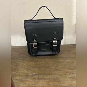 Wednesday inspired satchel backpack (mini)